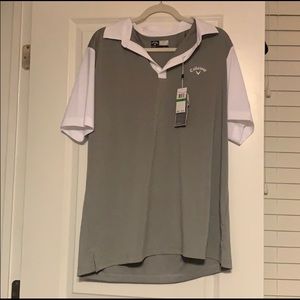 Callaway men’s gold polo. BNWT!